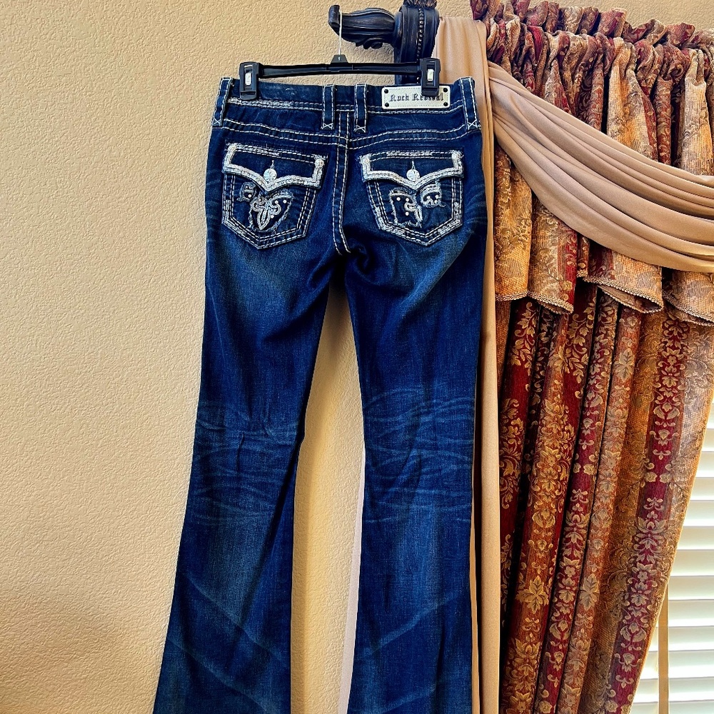 Miss Me Dark Wash Bootcut Jeans Size 27/34